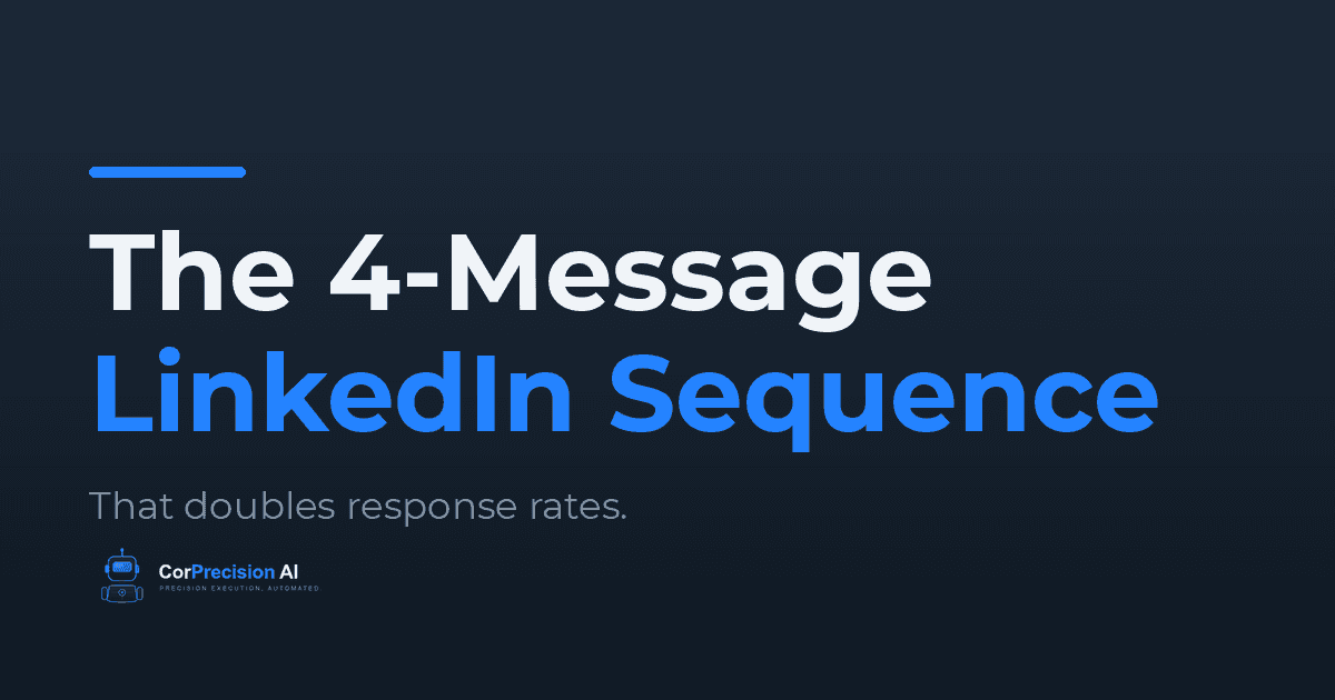 LinkedIn Outreach for SMBs: The 4-Message Sequence That Doubles Response Rates