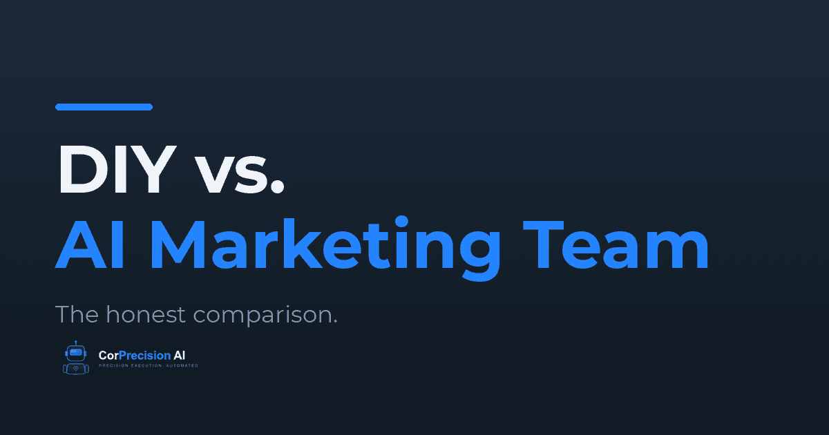 DIY Marketing vs. AI Marketing Team: The Honest Comparison