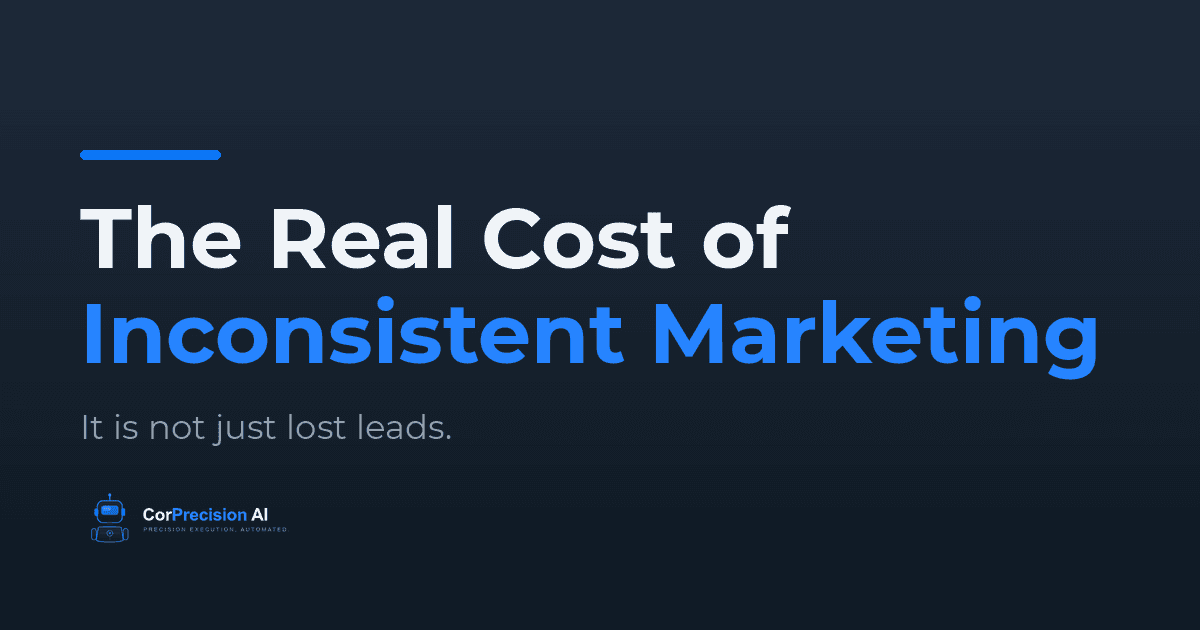 The Real Cost of Inconsistent Marketing (It Is Not Just Lost Leads)